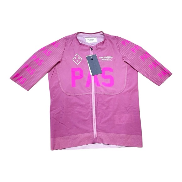 PAS Normal Studios NWT Mechanism Pro Cycling Jersey Mauve Short Sleeve Small - Picture 4 of 7